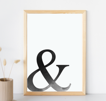 Lade das Bild in den Galerie-Viewer, modernes Typografie Poster Und Zeichen