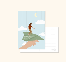 Lade das Bild in den Galerie-Viewer, Karte zum Nachdenken Träume verwirklichen trotz Ängsten