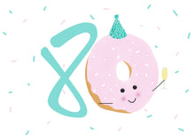 Lade das Bild in den Galerie-Viewer, lustige Geburtstagskarte runder Geburtstag personalisierbar