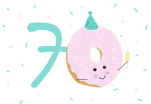 Lade das Bild in den Galerie-Viewer, lustige Geburtstagskarte runder Geburtstag personalisierbar