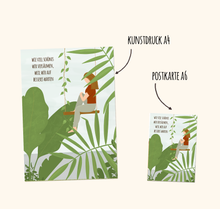 Lade das Bild in den Galerie-Viewer, Postkarte im hier und jetzt