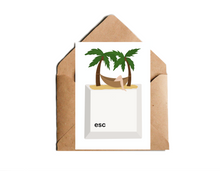 Lade das Bild in den Galerie-Viewer, Karte Flucht aus dem Alltag mit Inspiration sich Pausen zu gönnen