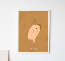 Lade das Bild in den Galerie-Viewer, Kunstdruck still growing