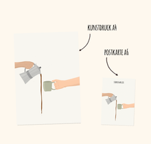 Lade das Bild in den Galerie-Viewer, Postkarte story of my life