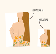 Lade das Bild in den Galerie-Viewer, Postkarte you are art
