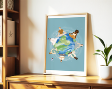 Lade das Bild in den Galerie-Viewer, Poster als politisches Statement für Solidarität und Tolerant im Format A3
