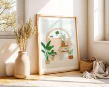 Lade das Bild in den Galerie-Viewer, Gedankengarten Kunstdruck
