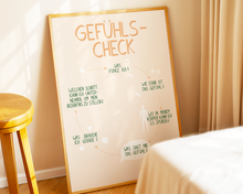 Lade das Bild in den Galerie-Viewer, Was sagen mir meine Gefühle Poster mit Anleitung zur Auseinandersetzung mit den eigenen Gefühlen
