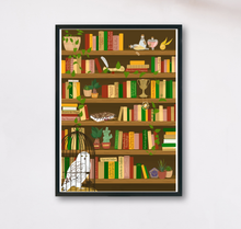 Lade das Bild in den Galerie-Viewer, Poster Harry Potter Bücherregal
