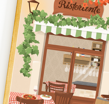 Lade das Bild in den Galerie-Viewer, Nahaufnahme des Italien Posters

