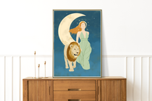 Lade das Bild in den Galerie-Viewer, Poster Set Frauen und wilde Tiere
