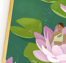 Lade das Bild in den Galerie-Viewer, Nahaufnahme des Meditation Posters
