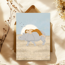 Lade das Bild in den Galerie-Viewer, Postkartenset Frauen und wilde Tiere
