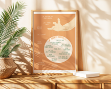 Lade das Bild in den Galerie-Viewer, Praxis Dekoration mit modernem Poster, das auf kreative Weise abbildet, welche Dinge innerhalb und was außerhalb der eigenen Kontrolle liegen
