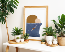 Lade das Bild in den Galerie-Viewer, Dekoration einer Psychotherapiepraxis mit Selbstfindung Posterin der Größe A3
