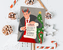 Lade das Bild in den Galerie-Viewer, ernste Weihnachtsgrüße 2025 mit politischer Weihnachtskarte gegen rechts
