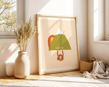 Lade das Bild in den Galerie-Viewer, Typographie Poster du bist stark mit beigem Bild einer mutigen Frau
