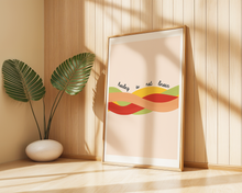 Lade das Bild in den Galerie-Viewer, Dekoration einer Psychotherapiepraxis mit Druck eines Spruchs zu Heilung
